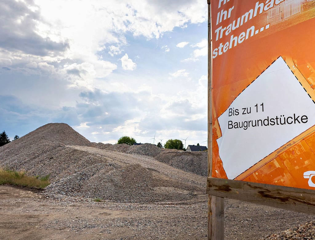 Das Bauland am Döschwitzer Weg in Droyßig für bis zu elf Einfamilienhäuser