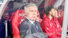 Spektakel-Besucher: Real-Coach Ancelotti als Bayern-Trainer in der RB-Arena