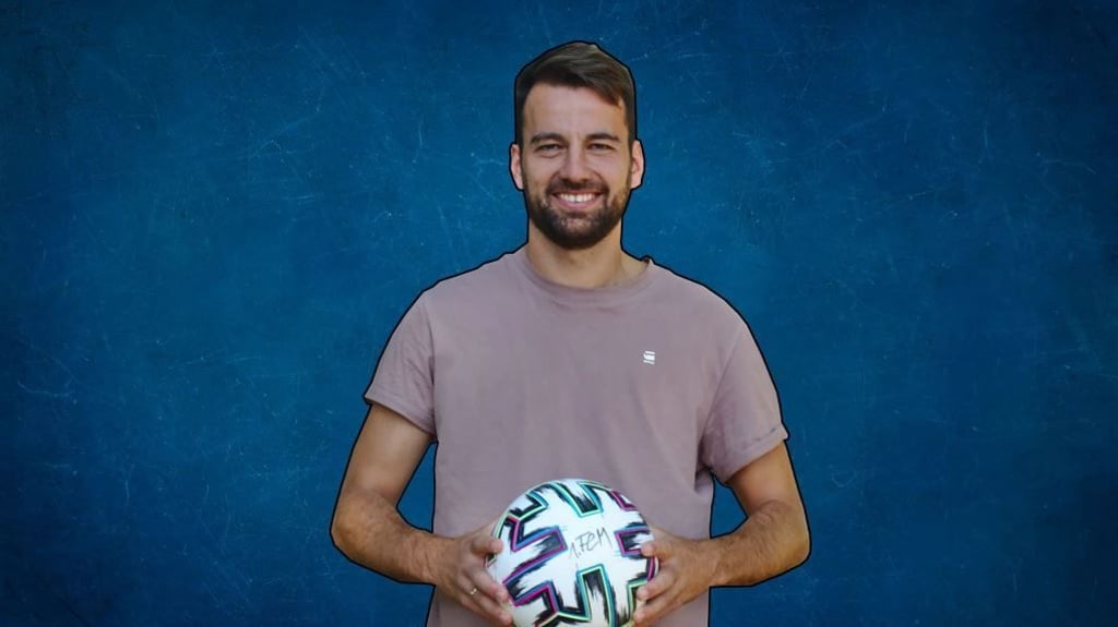 Christian 'Beckus' Beck gilt als FCM-Vereinlegende, absolvierte fast 300 Spiele für Blau-Weiß.&nbsp; &nbsp;