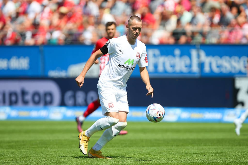 Jannes Vollert ist zurück und damit eine Option für die HFC-Abwehr gegen Elversberg.