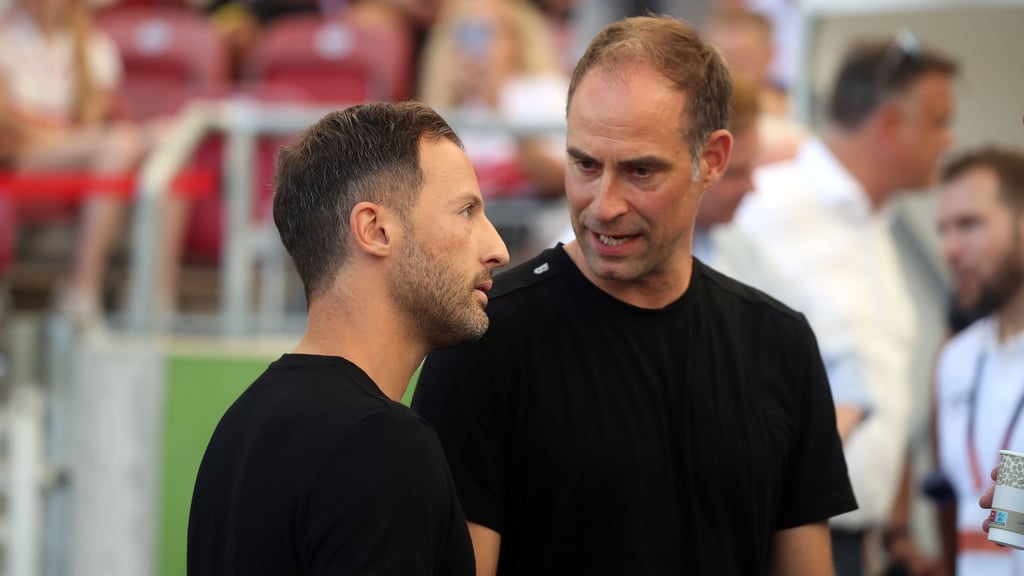 Domenico Tedesco und Oliver Mintzlaff arbeiteten nur kurz zusammen.