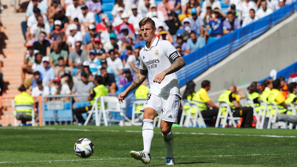 Toni Kroos wird mit Real Madrid auf RB Leipzig treffen.