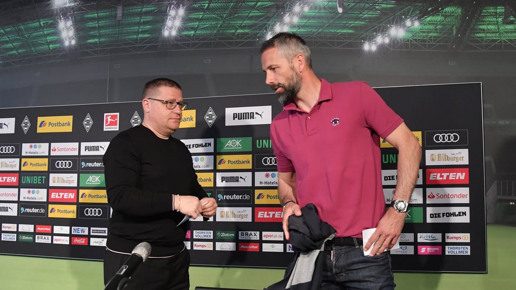 Bald wieder vereint: Max Eberl und Marco Rose.