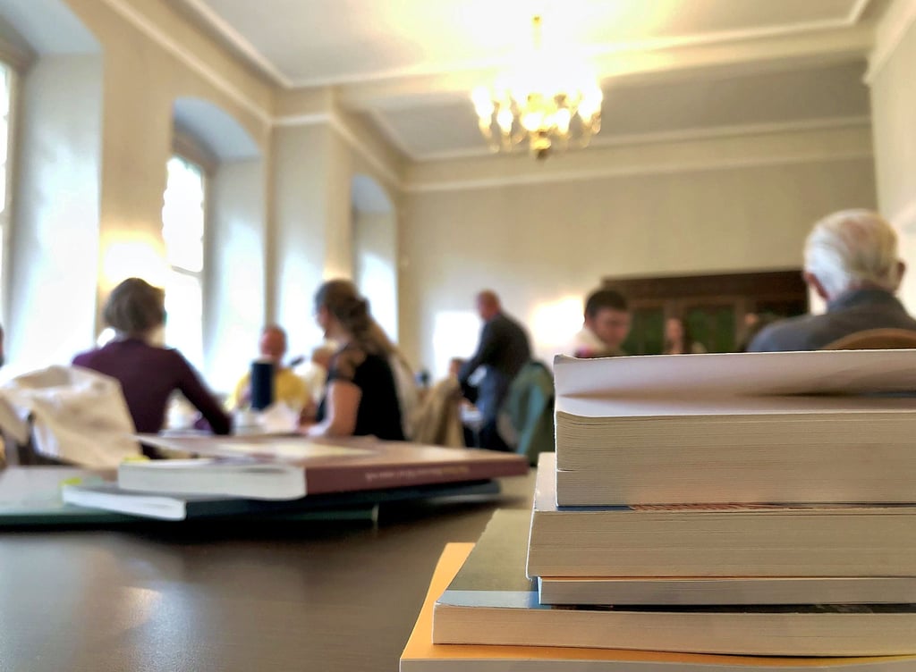 Im Humboldt-Schloss in Hettstedt hat das erste Autorencafé stattgefunden.