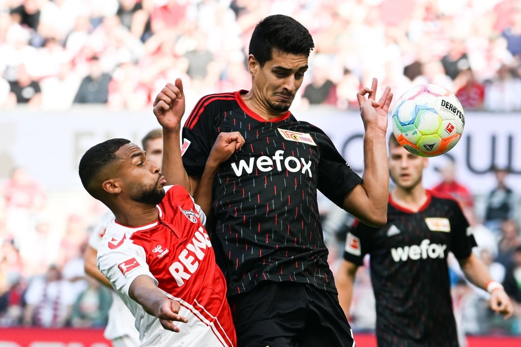 Freut sich auf das Spiel bei Sporting Braga: Diogo Leite von Union Berlin am Ball.