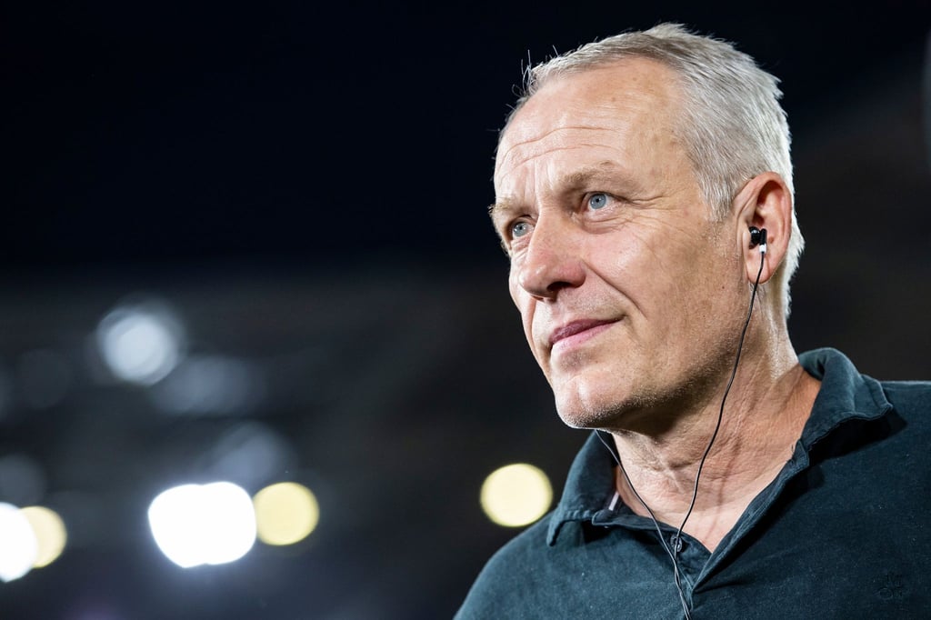 Sorgt sich nicht um Randale beim Spiel in Piräus: Freiburgs Trainer Christian Streich.