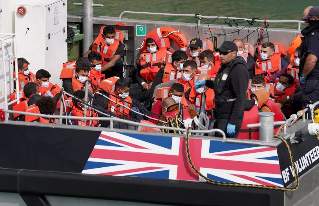 Britischen Angaben zufolge haben in diesem Jahr bereits 29.700 Menschen illegal Großbritannien über den Ärmelkanal erreicht.