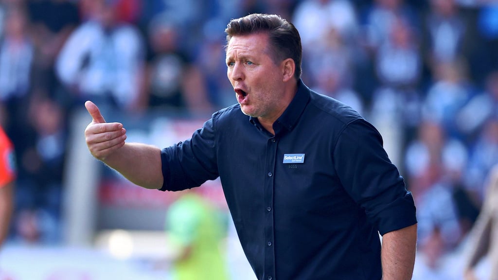 Kam im Vergleich zu 2018/2019 mit dem 1. FC Magdeburg als Aufsteiger in die 2. Bundesliga nach acht Spieltagen nur etwas schlechter aus den Startlöchern: Cheftrainer Christian Titz.