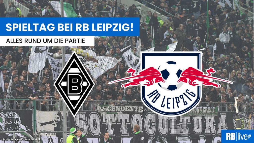 Borussia Mönchengladbach gegen RB Leipzig live in Stream, TV und Radio.