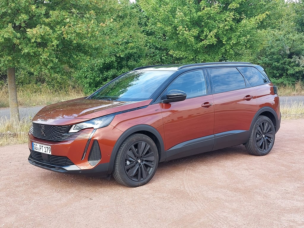 Der Peugeot 5008 hat Platz für bis zu sieben Personen.