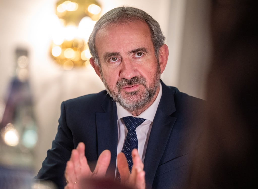 Hermann Parzinger aufgenommen bei einem Interview mit der Deutschen Presse-Agentur.