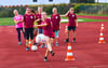 Letztes Training vor dem Finale: Die Fußballerinnen vom Burgstadtgymnasium Querfurt fahren am Sonntag zur Endrunde von „Jugend trainiert für Olympia“ nach Bad Blankenburg. 