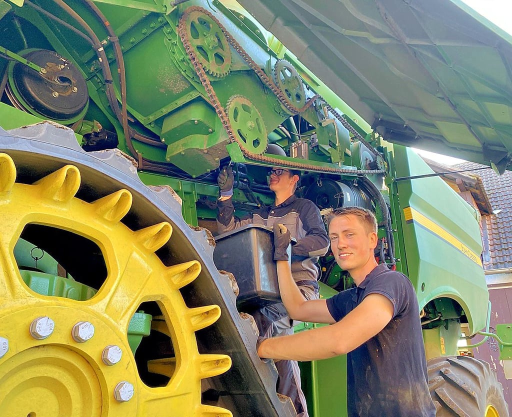 Einblicke in die Landwirtschaft Auch nach der Ernte viel zu tun