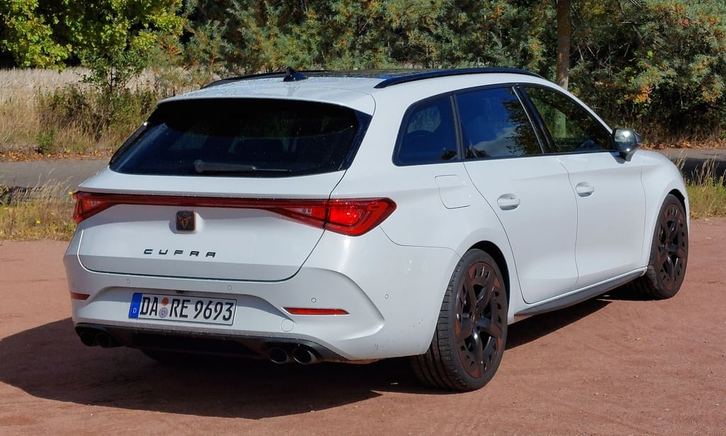 Der Kofferraum des Cupra Leon Sportstourer fasst 620 Liter.
