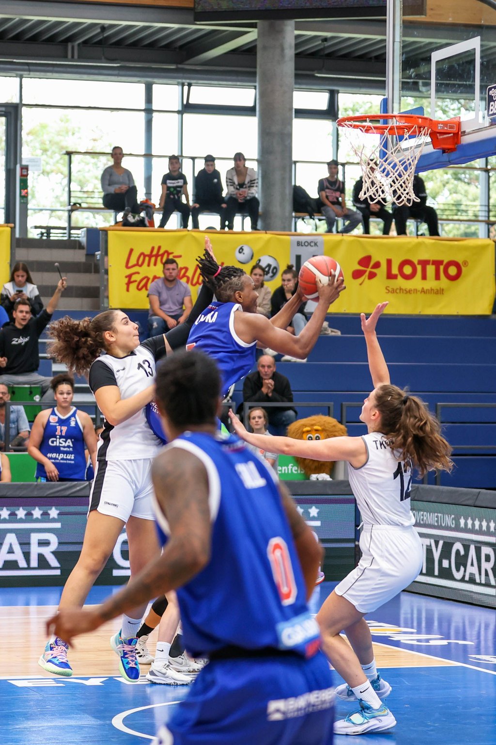 Uju Ugoka spielte für den Gisa Lions MBC bei ihrem Debüt stark auf.