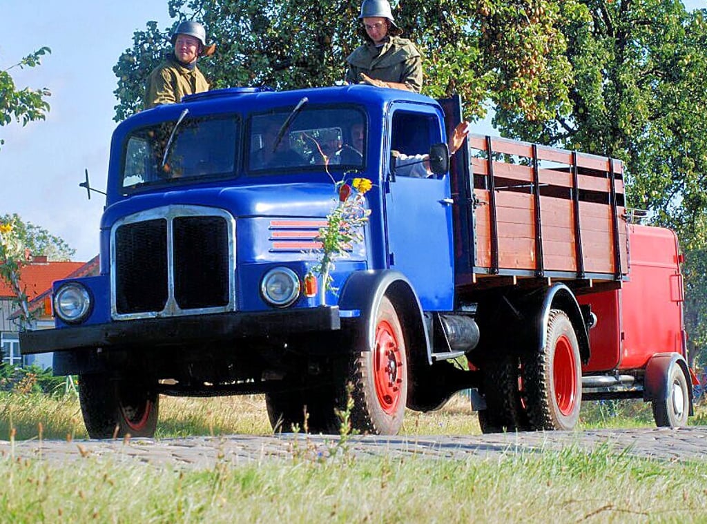 Ersatz-Löschfahrzeug der 50er und 60er Jahre.