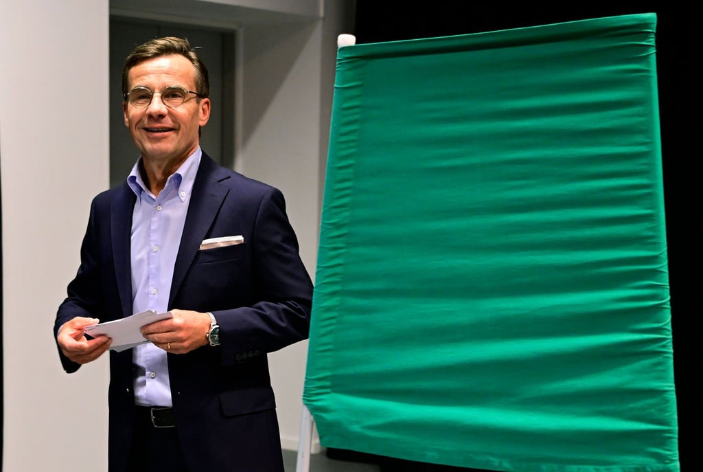Ulf Kristerssons Vier-Parteien-Block gewann 176 Mandate bei der Reichstagswahl.