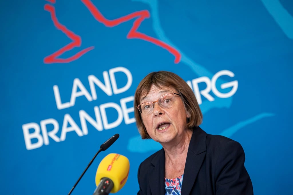 Ursula Nonnemacher (Bündnis 90/Die Grünen), Ministerin für Soziales, Gesundheit, Integration und Verbraucherschutz.