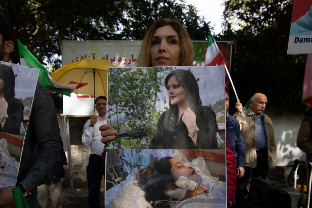 Auch in Berlin fanden nach dem Tod der Iranerin Proteste statt.