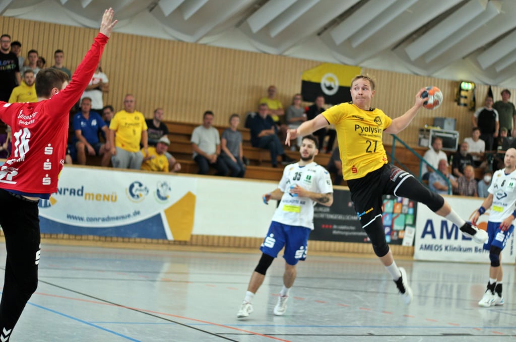 Achtmal traf Nico Richter, hier ein früheres Spiel, in Söhre. Genützt hat es nichts.