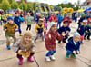 Bei der Kinder-Minidisko tanzten etliche Kindergartenkinder aus den Tagesstätten des Altkreises Bernburgs mit.