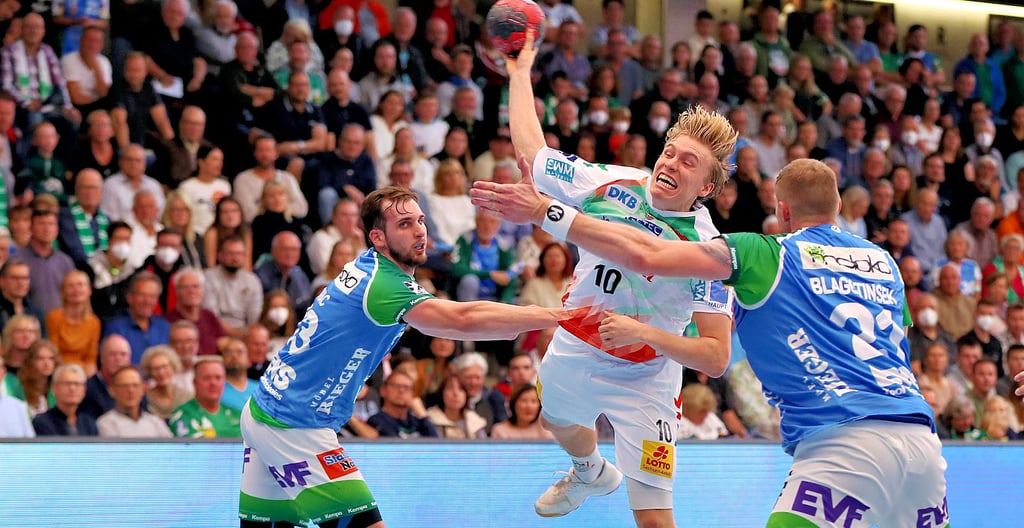 Gisli Kristjansson sucht immer mit einer unglaublichen Dynamik den Weg zum gegnerischen Tor.