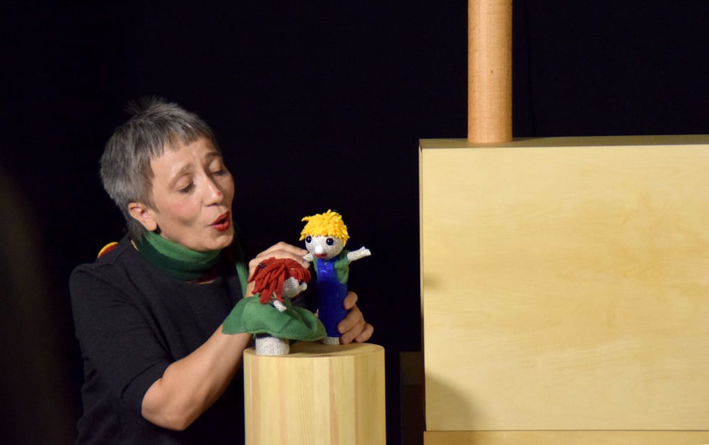 Kerstin Reichelt von der Magdeburger Theaterwerkstatt Stine.