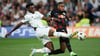Duell mit den Besten: Christopher Nkunku gegen Real Madrids Tchouameni.