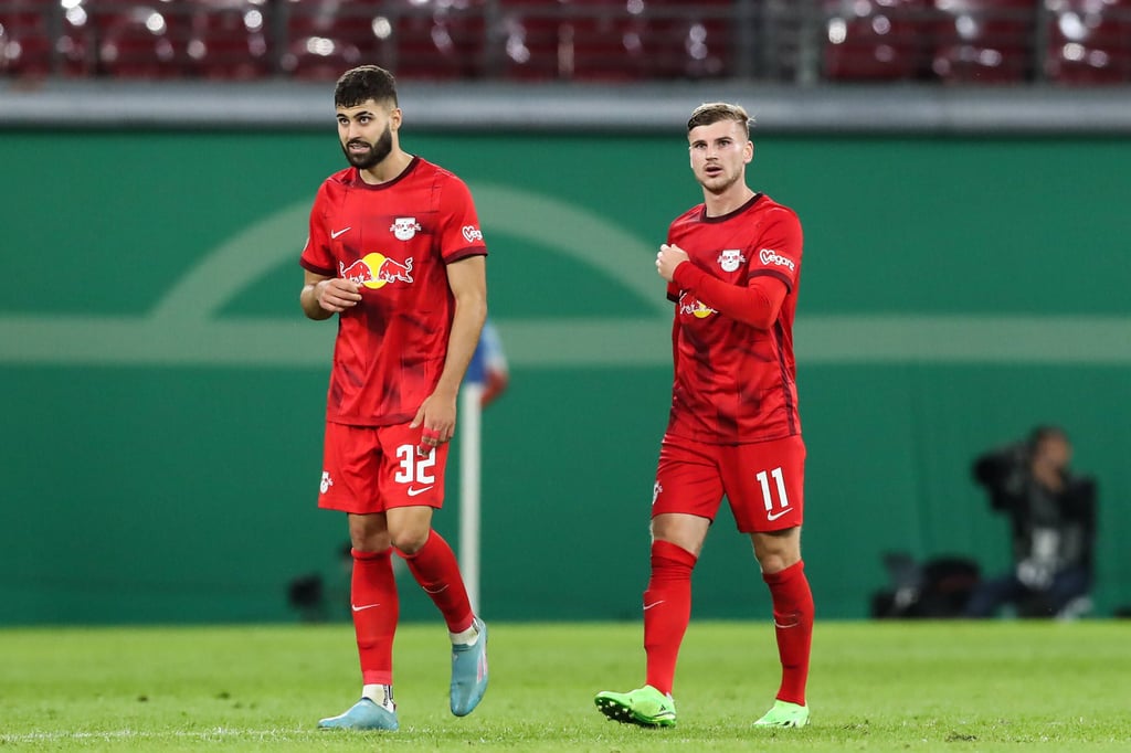Gewinner und Verlierer bei RB Leipzig: Josko Gvardiol (l.) und Timo Werner.