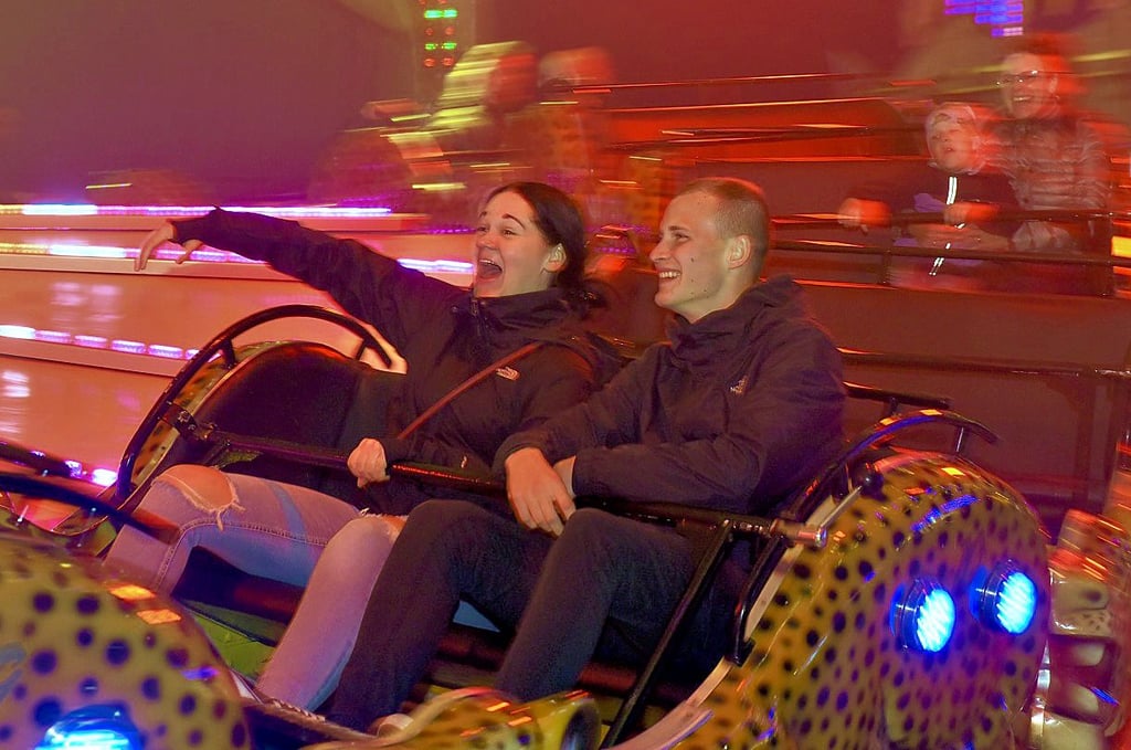 Die Fahrgeschäfte, hier die Jaguarbahn, sind für viele Besucher ein Muss.