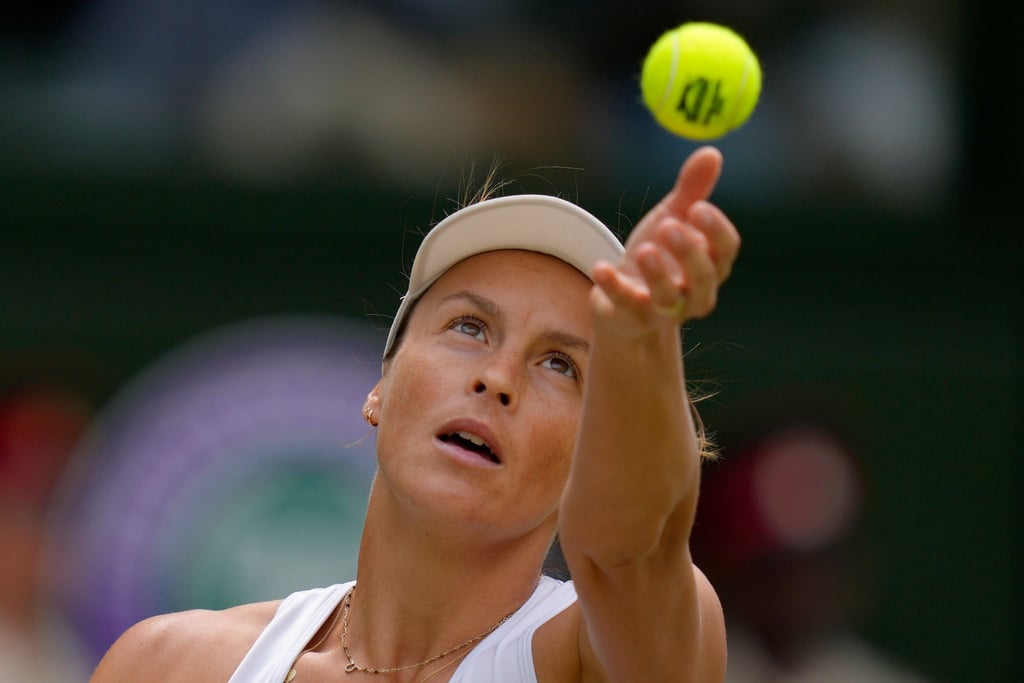 Steht beim WTA-Turnier in Seoul im Viertelfinale: Tatjana Maria in Aktion.