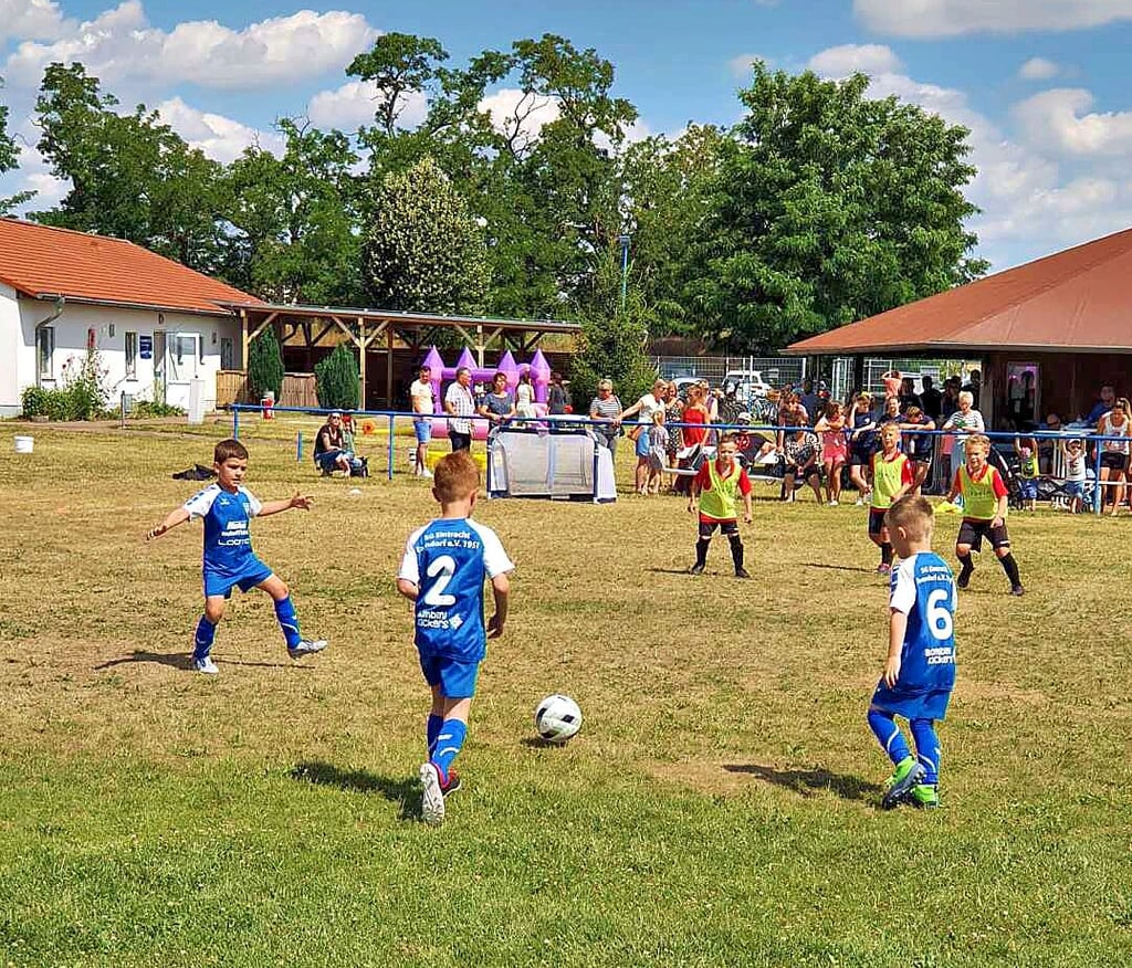 Die Mitglieder der SG „Eintracht" Ebendorf würden mit dem Geld die Beregnungsanlage ihres Sportplatzes fertigstellen. Dafür haben sie einen Förderantrag bei der Gemeinde gestellt - wie weitere fünf Vereine auch.