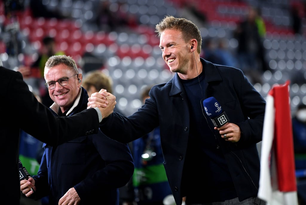 Ralf Rangnick traut Julian Nagelsmann bei den Bayern das Double zu.