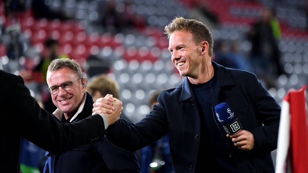Ralf Rangnick traut Julian Nagelsmann bei den Bayern das Double zu.