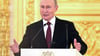 Russland werde alle Mittel einsetzen, um seine territoriale Unversehrtheit zu schützen, sagte Russlands Präsident Wladimir Putin.