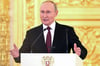 Russland werde alle Mittel einsetzen, um seine territoriale Unversehrtheit zu schützen, sagte Russlands Präsident Wladimir Putin.