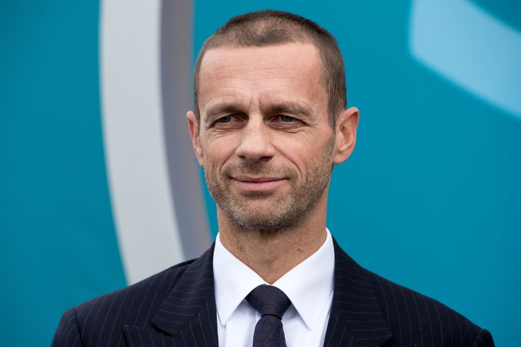 Der Präsident der Europäischen Fußball-Union (UEFA): Aleksander Ceferin.