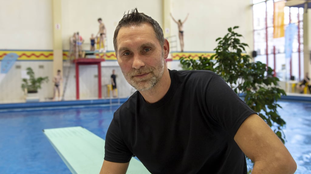 Andreas Wels, früher Top-Wasserspringer.