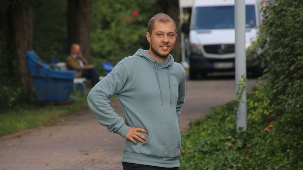 Der 22-jährige Ole Horn studiert an der Fachhochschule Merseburg und ist Sprecher der halleschen Ortsgruppe von Fridays for Future.