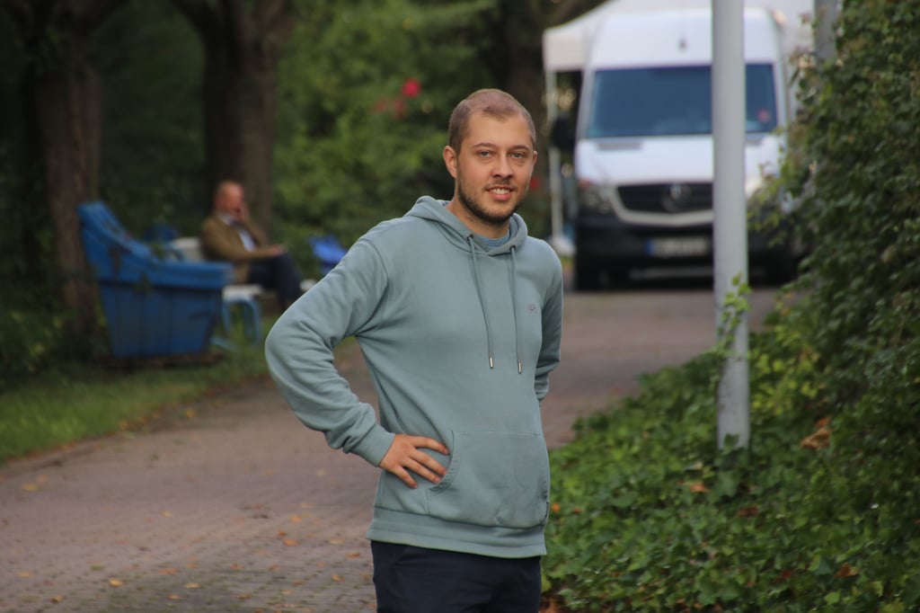 Der 22-jährige Ole Horn studiert an der Fachhochschule Merseburg und ist Sprecher der halleschen Ortsgruppe von Fridays for Future.