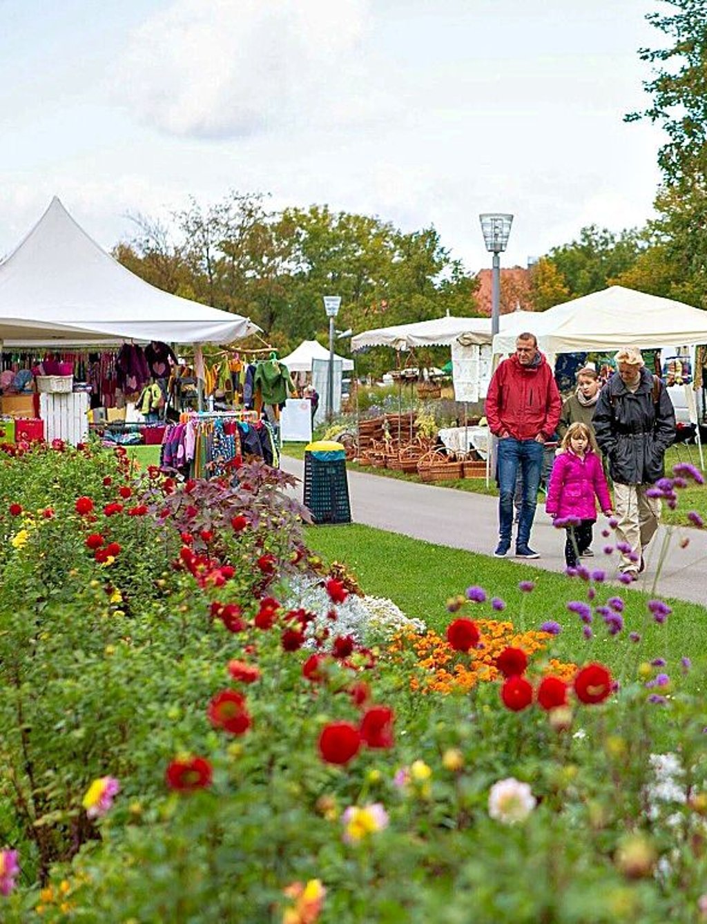 Herbstmarkt im Park
