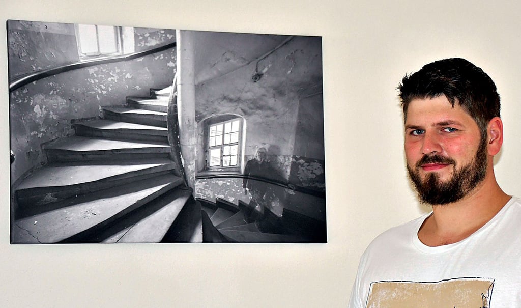Florian Oelker fotografiert leidenschaftlich gern. Der Uhrsleber hat in den letzten zwei Jahren Mitglieder des Fördervereins zur Rettung der Schlossanlagen als gute Geister abgelichtet.