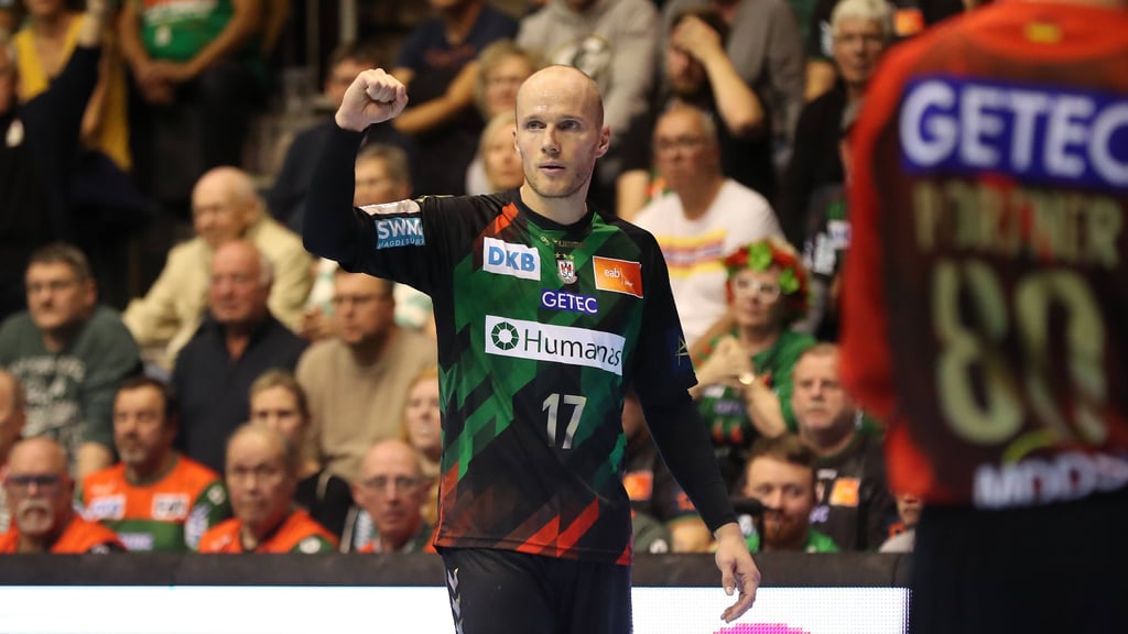 Tim Hornke war beim Sieg des SC Magdeburg gegen Zagreb besonders treffsicher.