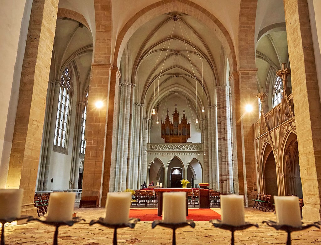 Ein Blick in Klosterkirche Nienburg.