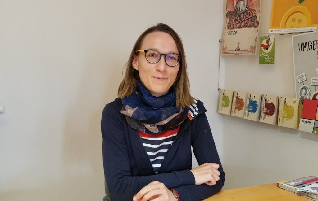 Katrin Gellrich, Geschäftsführerin des Kulturzentrums Moritzhof in der Neuen Neustadt kritisiert, dass Neustadt mehr ist als sein schlechtes Image.
