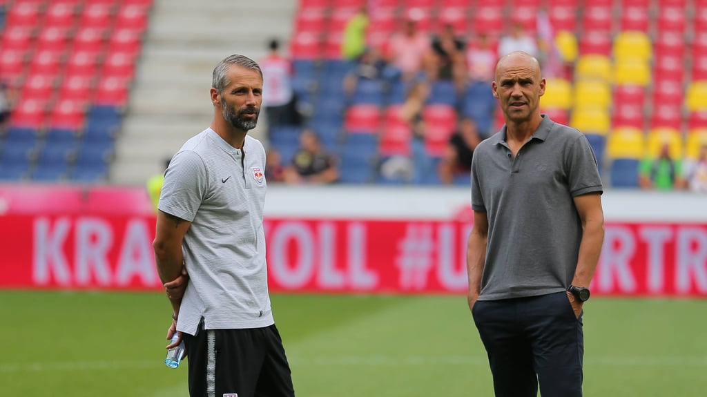 Marco Rose und Thomas Letsch kennen sich gut.