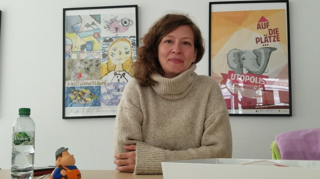 Franziska Müller - Quartiersmanagerin Neue und Alte Neustadt berichtet auch von den Ideen und dem Engagement der Neustädter.