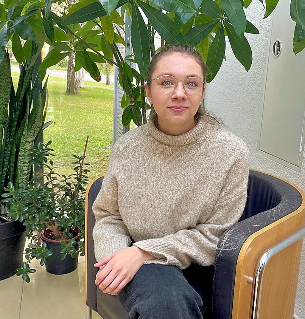 Leonie Richter hat ein Konzept zu einem Café im Gymnasium entwickelt.