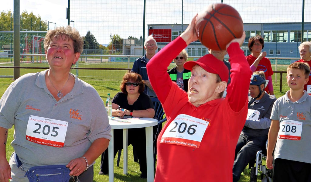 Acht Disziplinen standen bei den 2. Kreissportspielen „Ohne Grenzen“ zur Auswahl. Rund 250 Teilnehmer waren mit großem Ehrgeiz dabei.