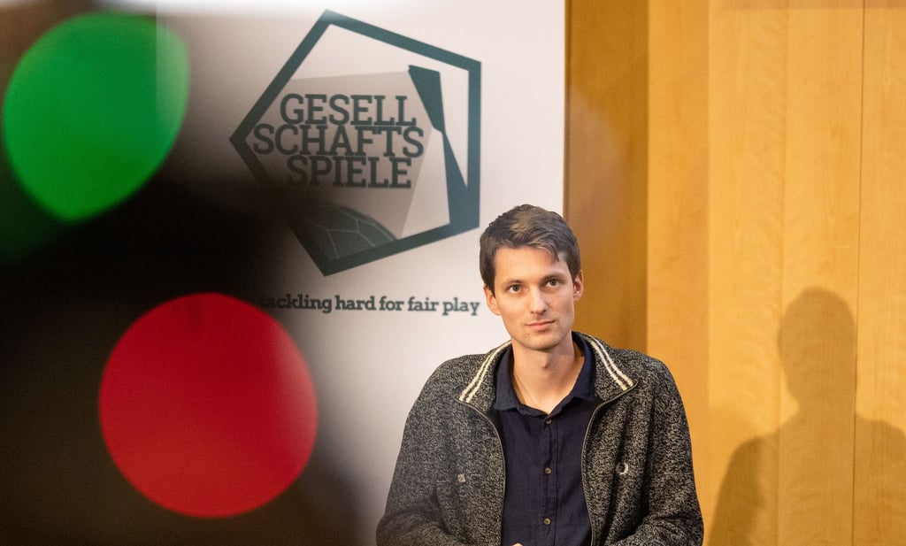 Dario Minden vom Fan-Bündnis „Unsere Kurve“.